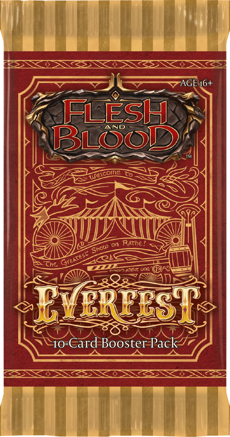 Flesh And Blood TCG Everfest 1st Edition Booster Pack