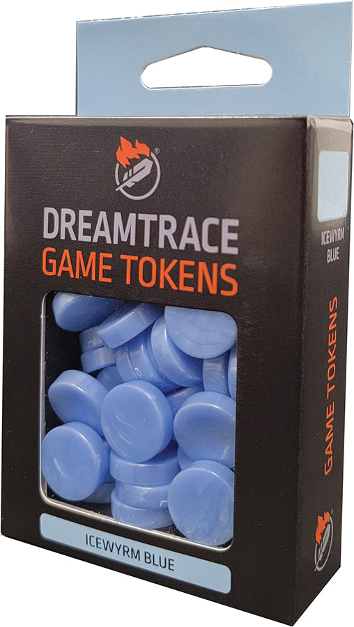 DreamTrace Gaming Tokens: Icewyrm Blue (DISPLAY 6)