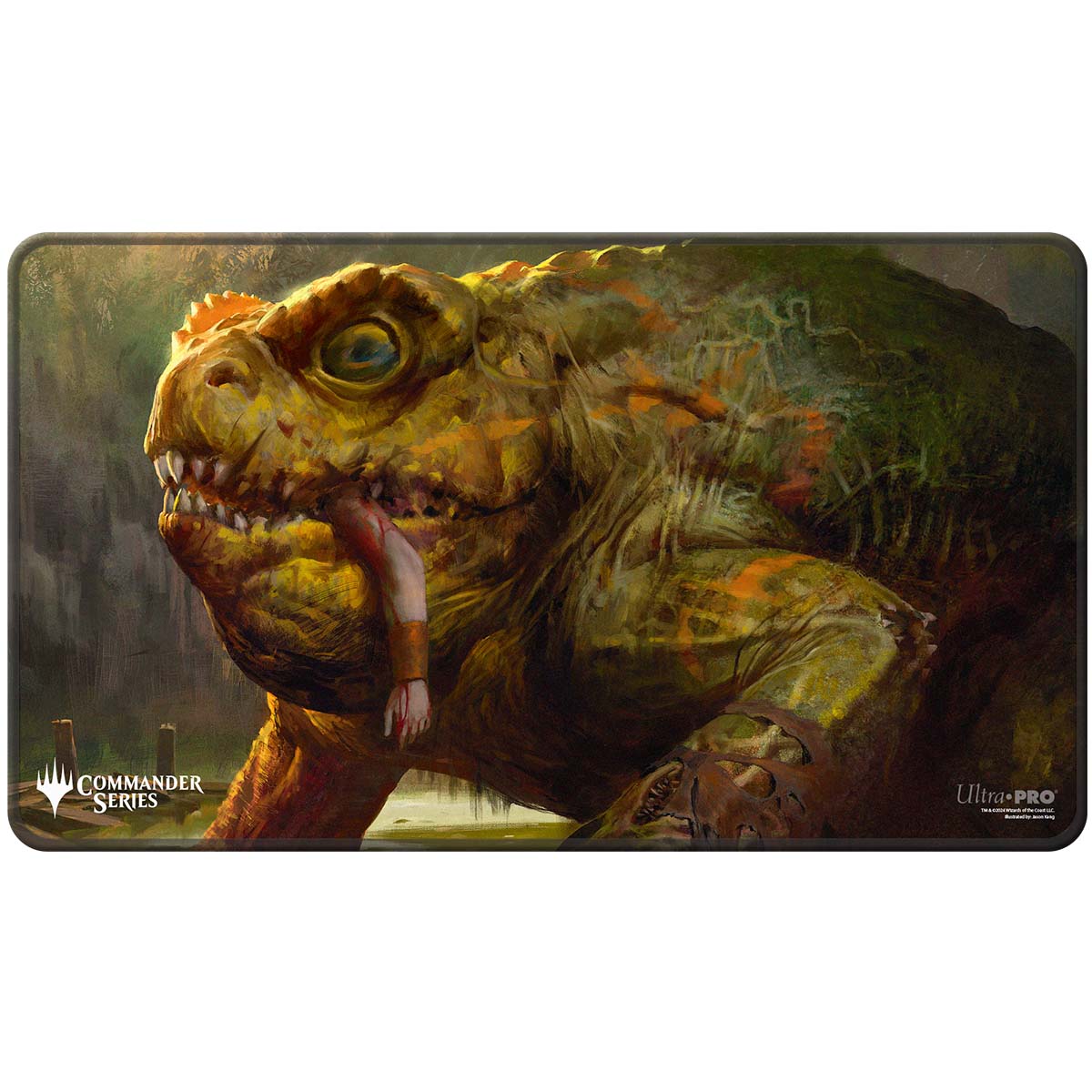 Magic the Gathering CCG: Commander Series - Release 3 - Enemy Color - Q3 2024 Stitched Edge Playmat Gitrog