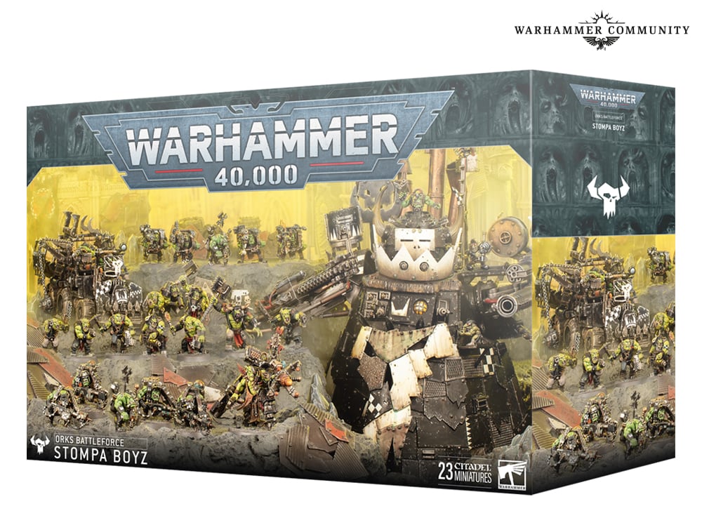 Warhammer 40K:  Orks Battleforce - Stompa Boyz