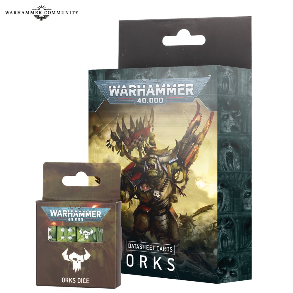 Warhammer 40K: Orks Datasheet Cards