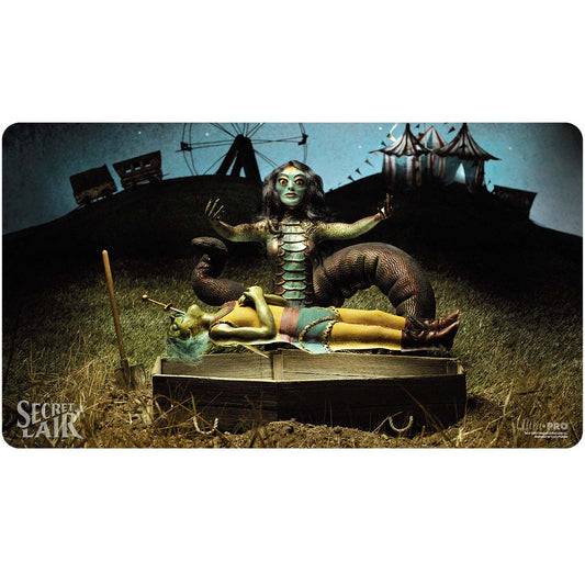 Magic the Gathering CCG: Secret Lair - Mar 2024 - Diabolical Dioramas Playmat Gravebreaker Lamia