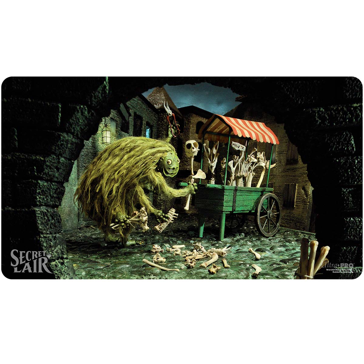 Magic the Gathering CCG: Secret Lair - Mar 2024 - Diabolical Dioramas Playmat Fiend Artisan