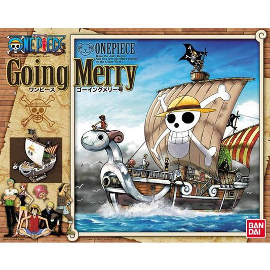 Bandai Hobby: One Piece Grand Ship Collection Model Kit - Going Merry Model Ship