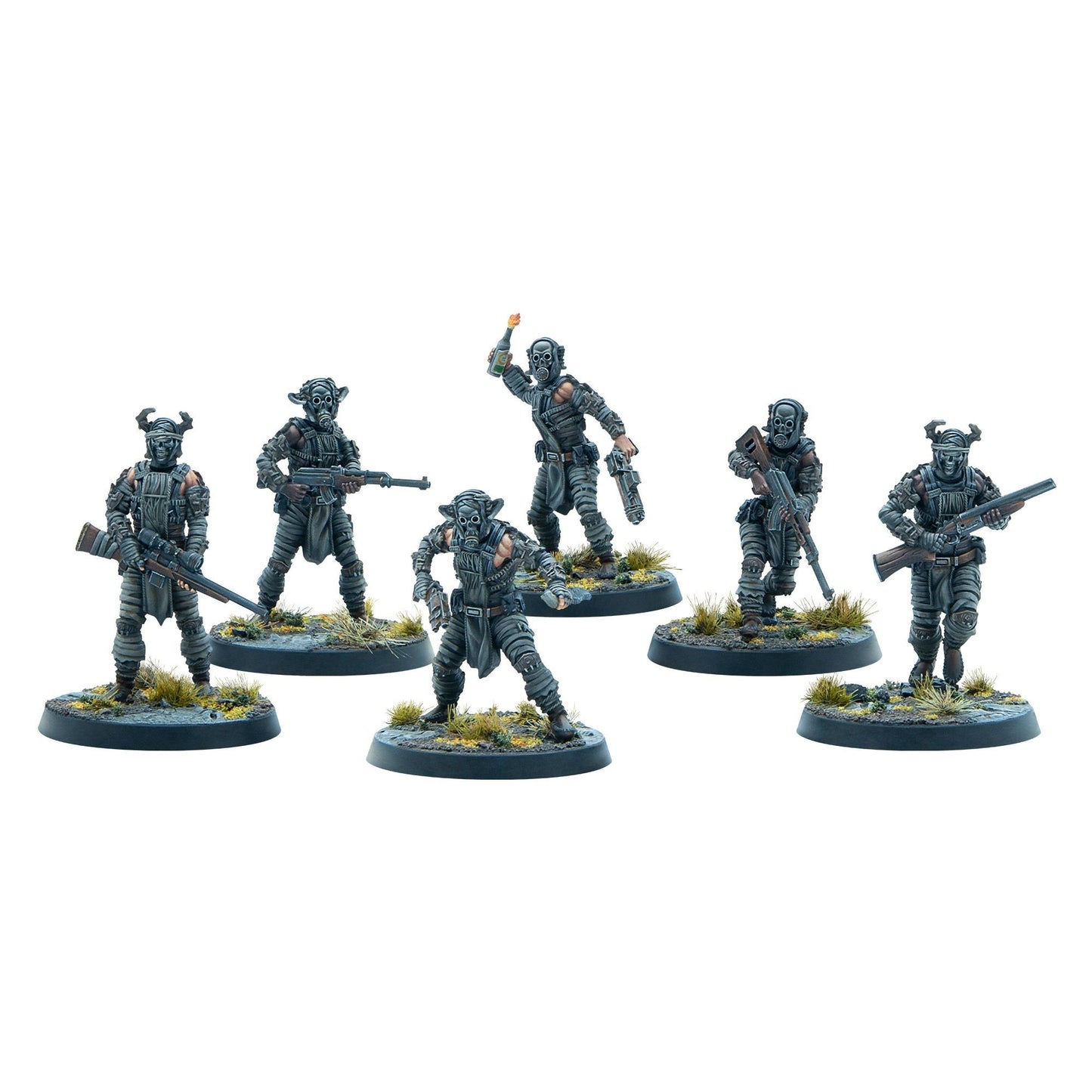 Fallout: Miniatures - Cult of the Mothman Followers Fallout: Miniatures - Cult of the Mothman Followers