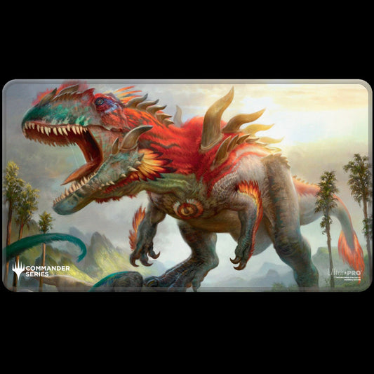 Magic the Gathering CCG: Commander Series - Three Color Shard - Q4 2024 Stitched Edge Playmat Gishath