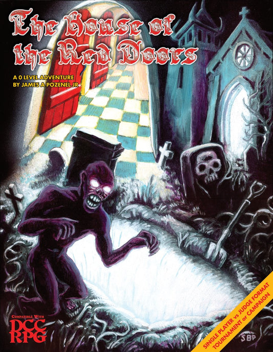 Dungeon Crawl Classics RPG: Adventure - The House of the Red Doors