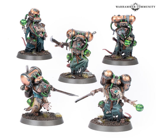 Warhammer Age of Sigmar: Skaven - Acolyte Globadiers