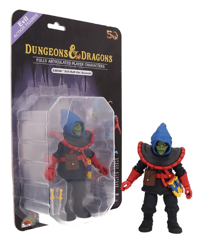 Dungeons & Dragons 7in Scale Action Figure Limited 50th Anniversary Edition Zarak Figure