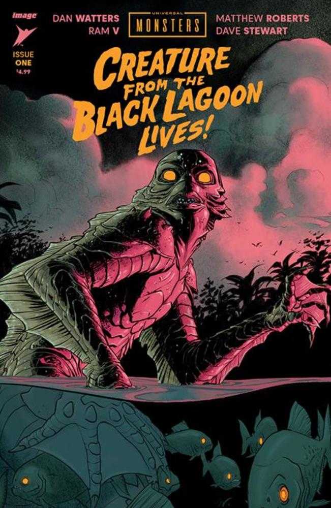 Universal Monsters The Creature From The Black Lagoon Lives #1 (Of 4) Cover A Matthew Roberts & Dave Stewart