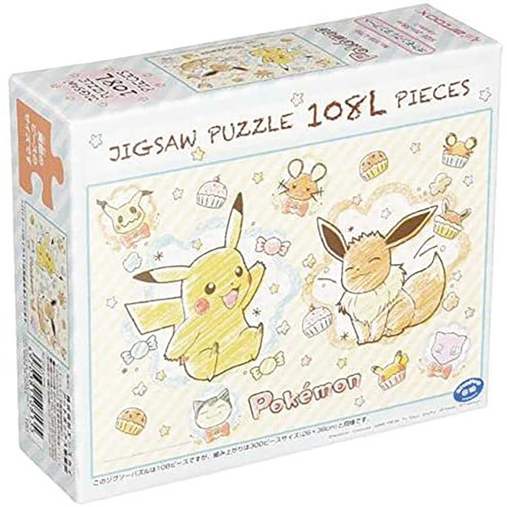 Pokemon Crayon Art 108pc Ensky Puzzle