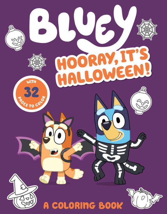 Bluey: Hooray, It'S Halloween!: A Coloring Book