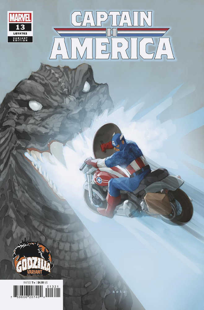 Captain America #13 Phil Noto Godzilla Variant