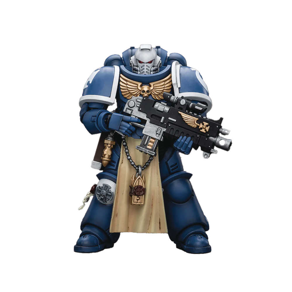 Jt Wh40k Ultramarines Sternguard Vet Bolt Rifle 1/18 Action Figure (Net