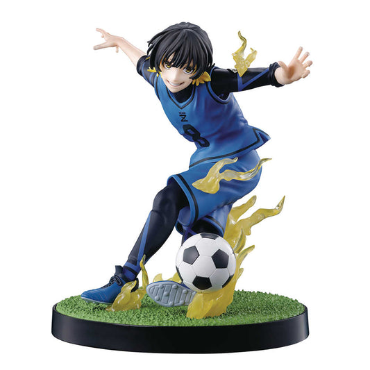 Blue Lock Take Up Arms Striker Meguru Bachira Ichiban Figure (N