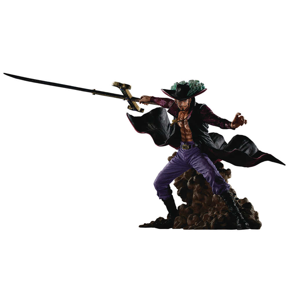 One Piece Genealogy Swordsmans Dracule Mihawk Ichiban Figure (N