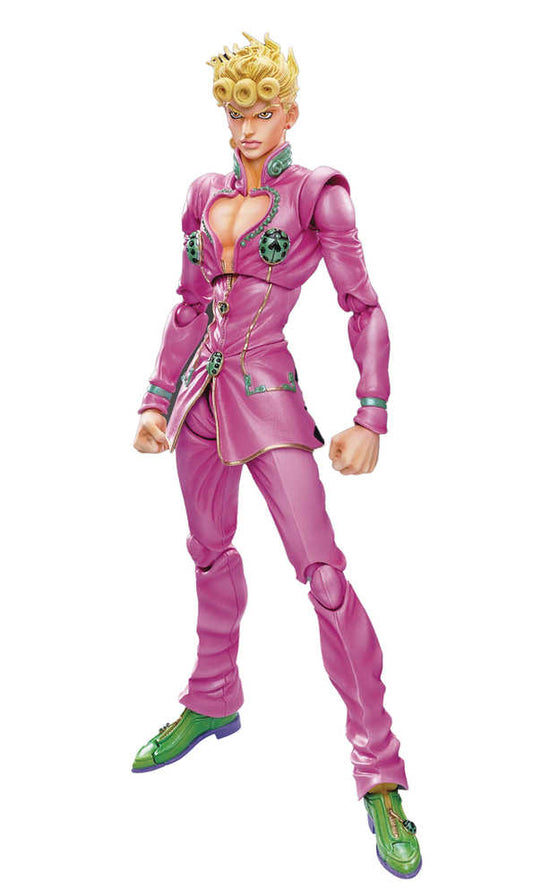 Jojo Bizarre Pt5 Golden Wing Chozokado Giorno Giovanna Action Figure (N