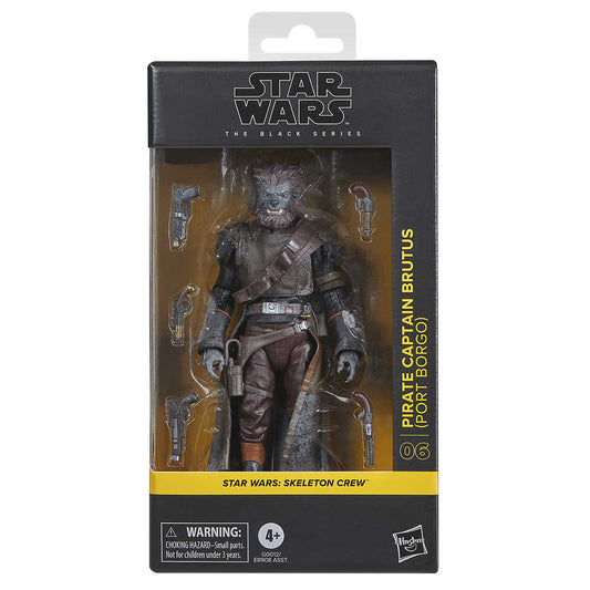 Star Wars Black Series Softcover 6in Pirate Captain Brutus Action Figure