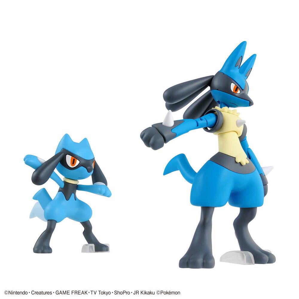 Pokemon Riolu & Lucario Model Kit