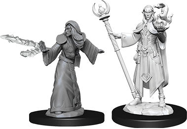 Dungeons & Dragons: Nolzur's Marvelous Unpainted Miniatures - W09 Male Elf Wizard