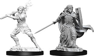 Dungeons & Dragons: Nolzur's Marvelous Unpainted Miniatures - W10 Female Human Paladin