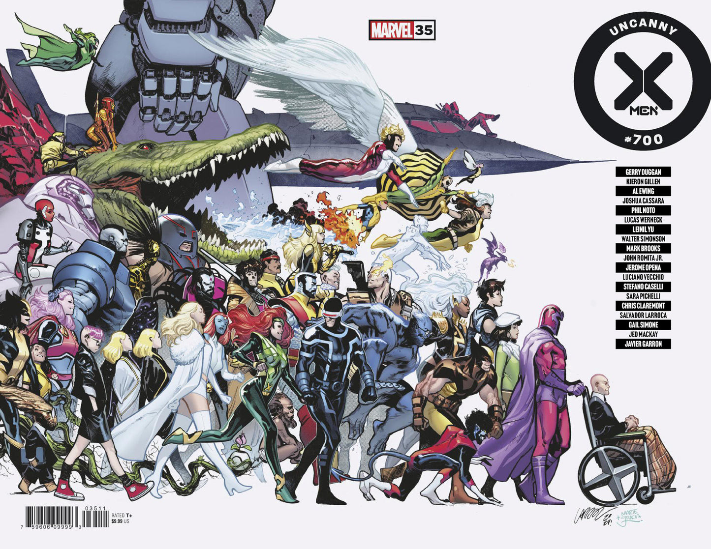 X-Men #35 Wraparound Cover [Fhx]