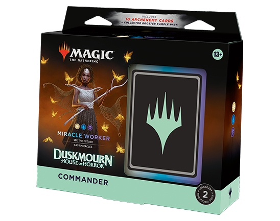 Magic the Gathering CCG: Mircale Worker - Duskmourn - House of Horror Commander Deck