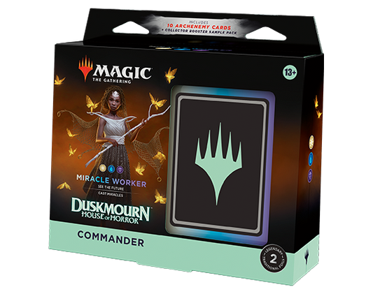 Magic the Gathering CCG: Mircale Worker - Duskmourn - House of Horror Commander Deck