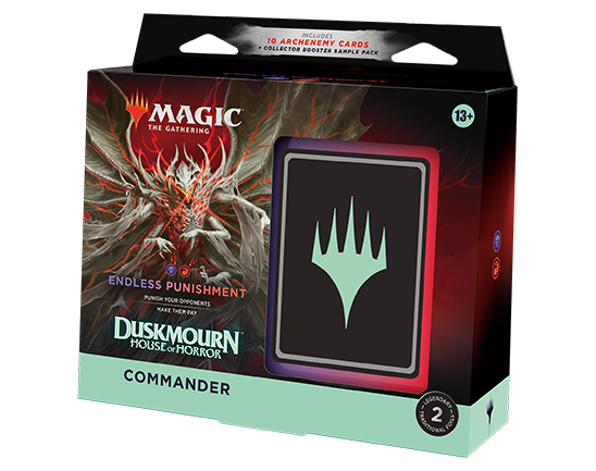 Magic the Gathering CCG: Duskmourn - House of Horror Commander Deck Carton (4)