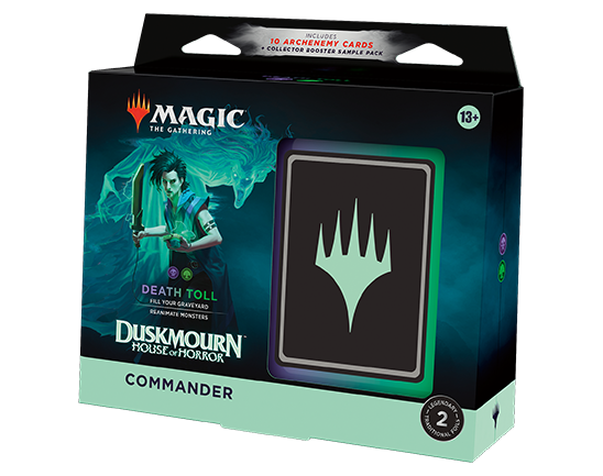 Magic the Gathering CCG: Duskmourn - House of Horror Commander Deck Carton (4)