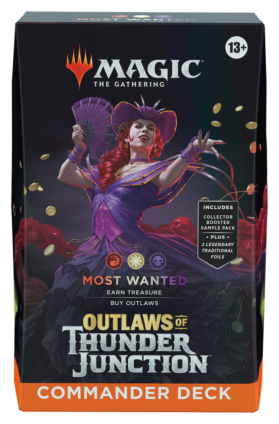 Magic the Gathering CCG: Most Wanted Outlaws of Thunder Junction Commander Deck