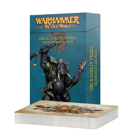 Warhammer The Old World Orc & Goblin Tribes Reference Card Pack