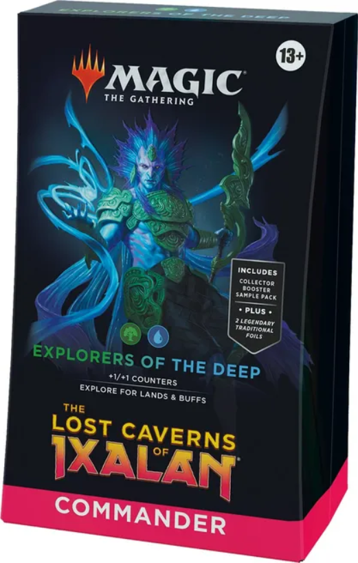 Magic the Gathering CCG: Lost Caverns of Ixalan Commander Deck Explorers of the Deep