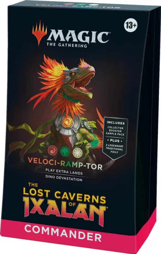 Magic the Gathering CCG: Lost Caverns of Ixalan Commander Deck Veloci-RAMP-Tor