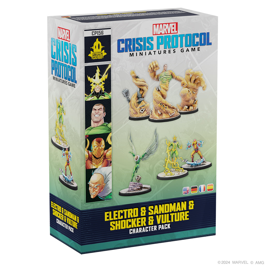 MARVEL: CRISIS PROTOCOL – ELECTRO & SANDMAN & SHOCKER & VULTURE