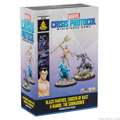 Marvel Crisis Protocol Black Panthar, Chosen of Bast & Namor, The Submariner