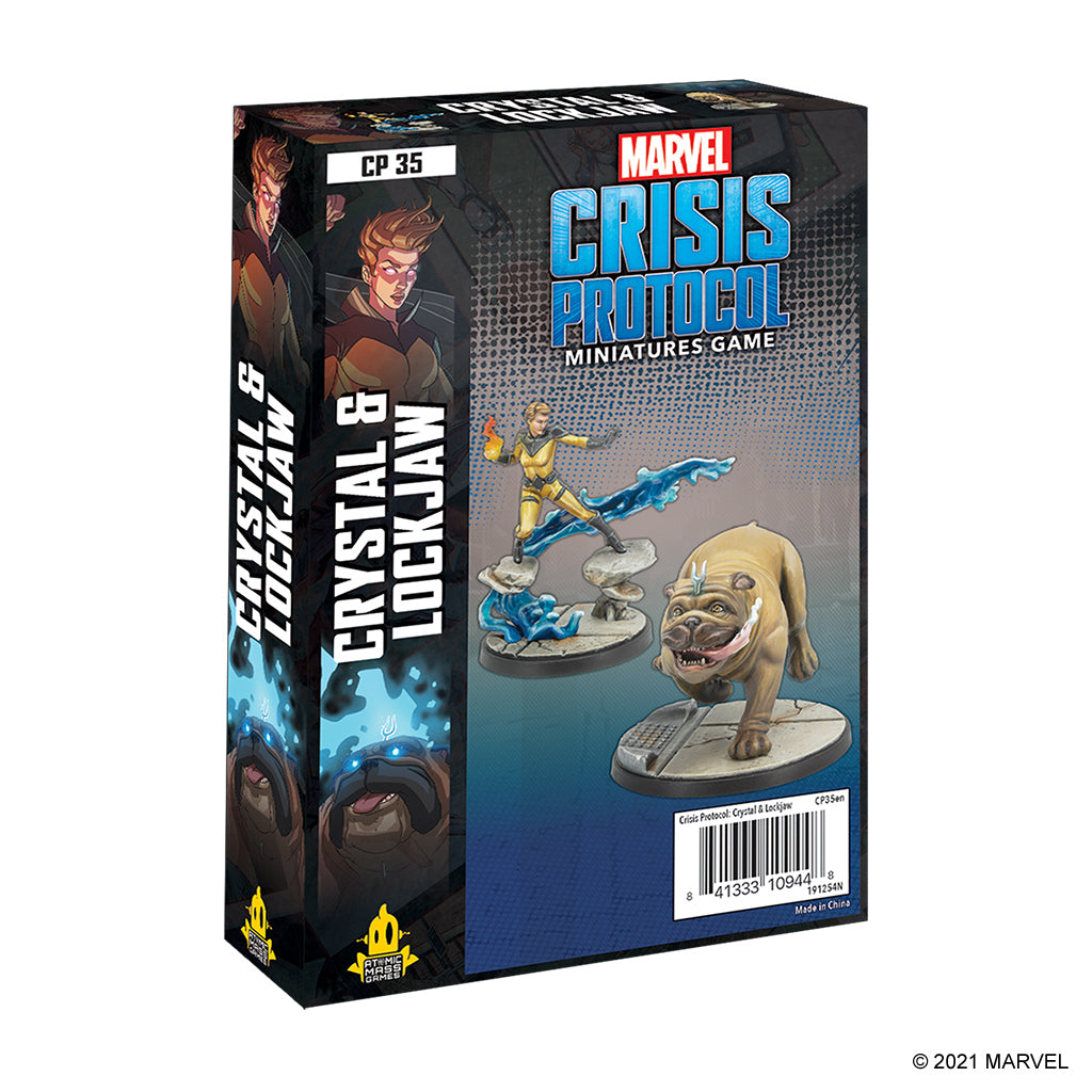 MARVEL CRISIS PROTOCOL: Crystal & Lockjaw