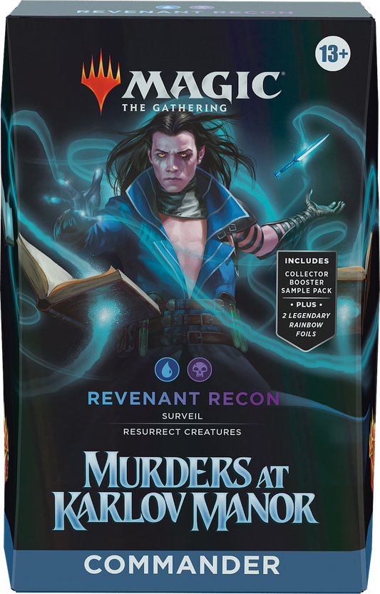 Magic the Gathering CCG: Revenant Recon Murders at Karlov Manor Commander Deck