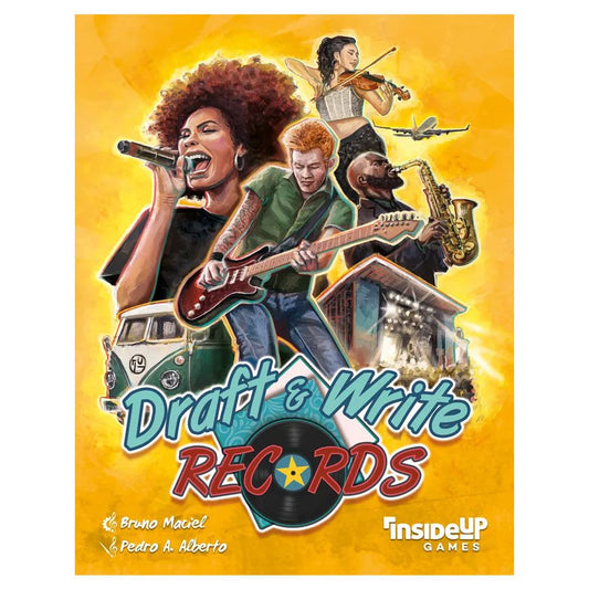 Draft and Write Records Board Game