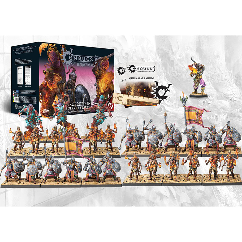 SORCERER KINGS: 5TH ANNIVERSARY ONE PLAYER STARTER SET