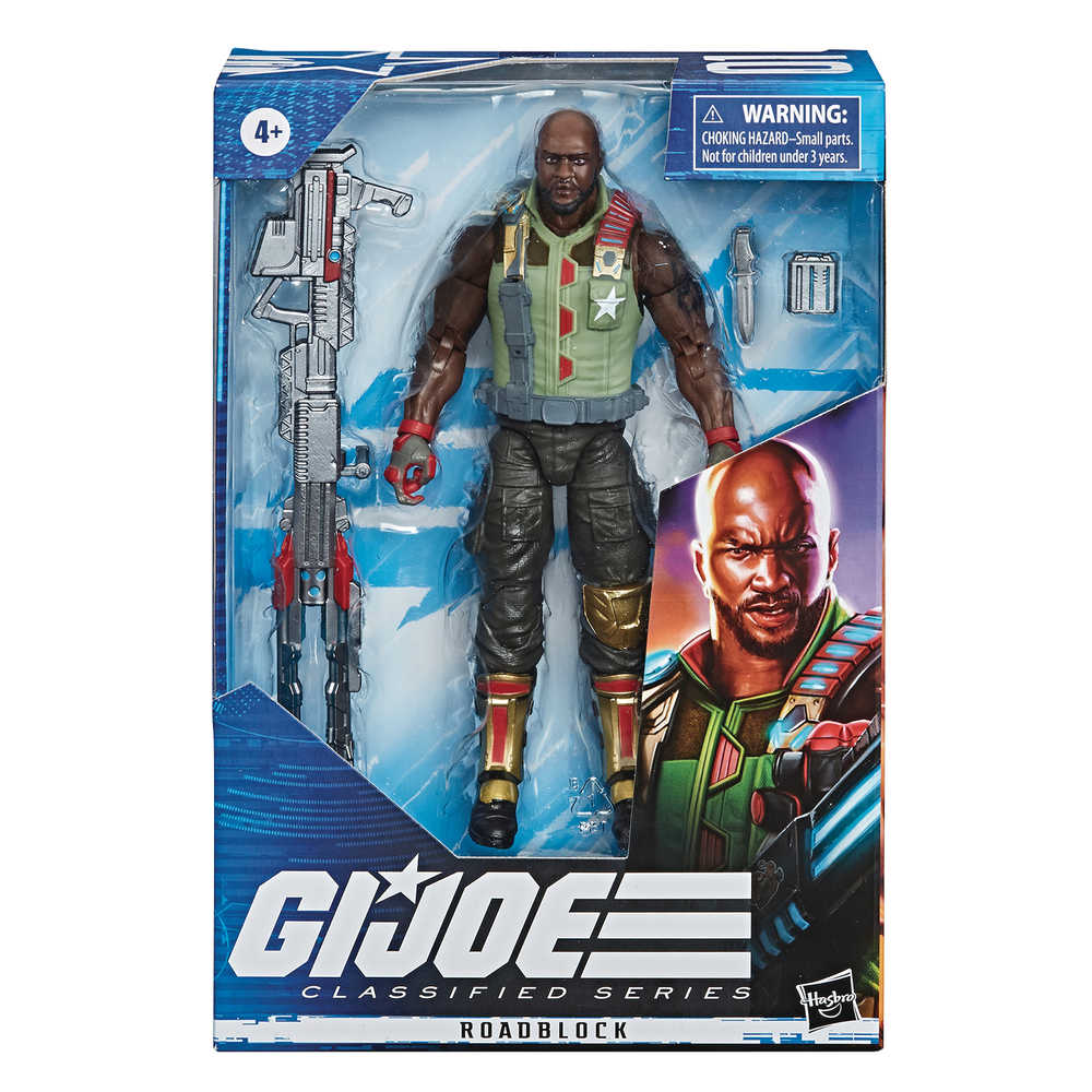 G.I. Joe Classified Series 6in Roadblock Action Figure Case