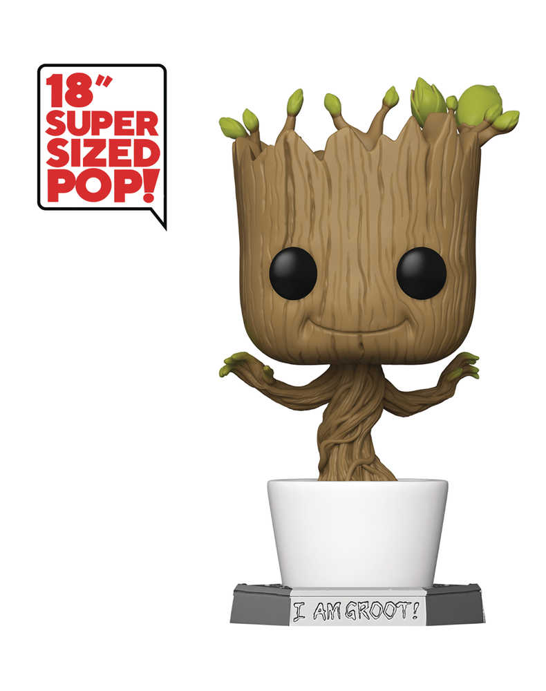 Pop Gotg 18in Dancing Groot Vinyl Figure