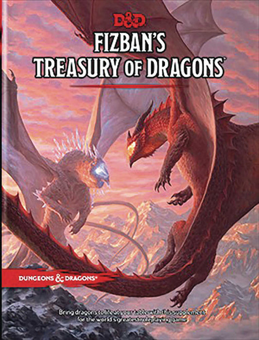 Dungeons & Dragons  Role Playing Game Fizbans Treasury Of Dragons Hardcover