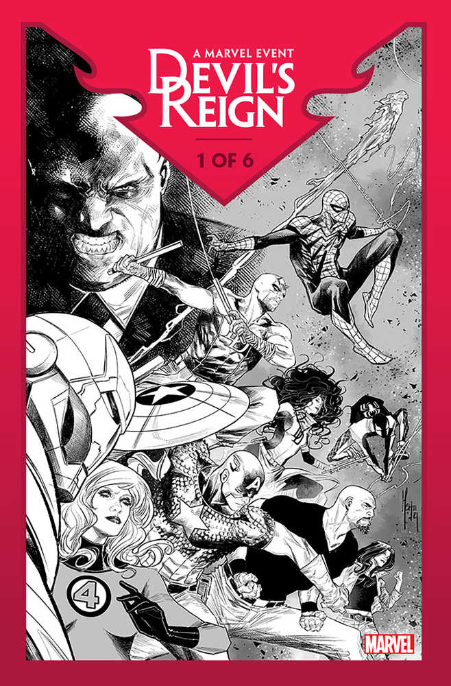 Devils Reign #1 (Of 6) 2nd Print Checchetto Variant