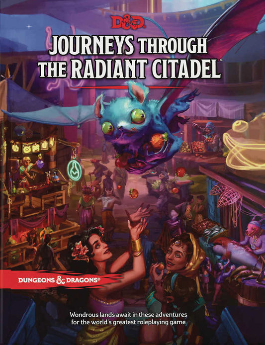 Dungeons & Dragons  Role Playing Game 5e Journeys Through Radiant Citadel Hardcover