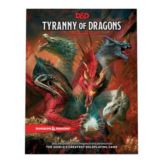 Dungeons & Dragons  Role Playing Game Tyranny Of Dragons Hardcover