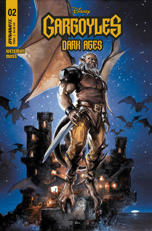 Gargoyles Dark Ages #2 Cover A Crain