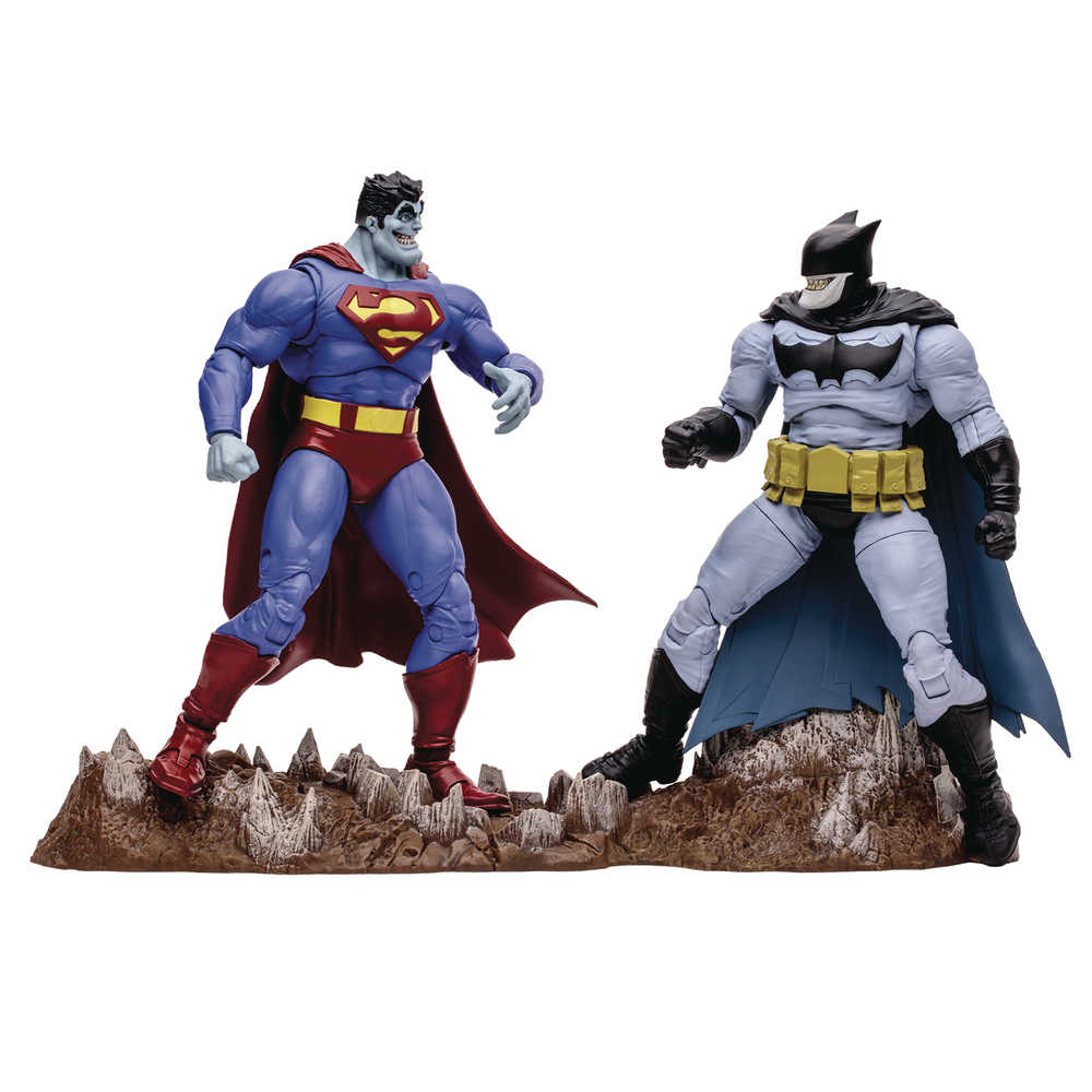 DC Collector 7in Bizarro & Batzarro Action Figure 2pk