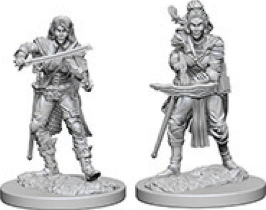 Pathfinder Deep Cuts Unpainted Miniatures: W04 Elf Female Bard