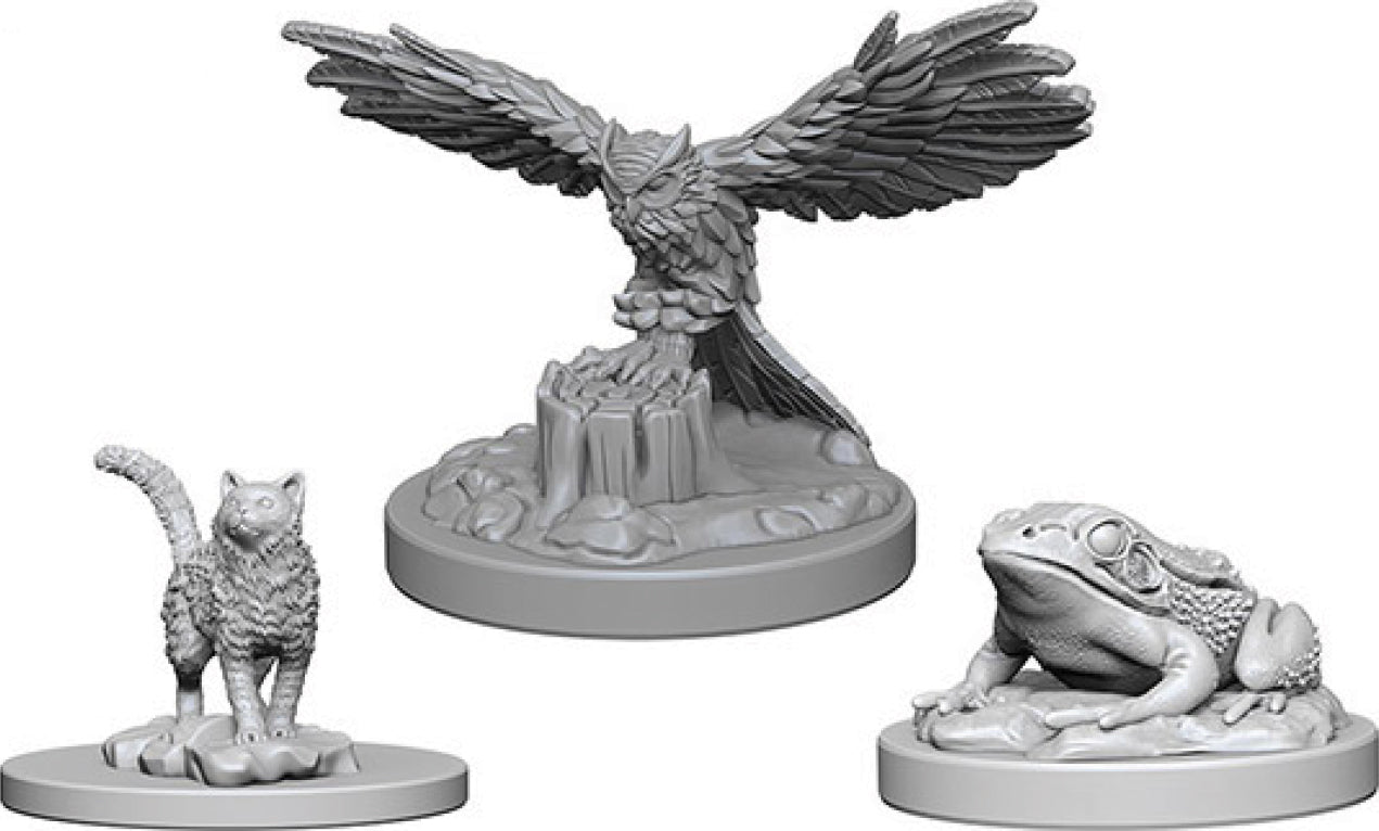 WizKids Deep Cuts Unpainted Miniatures: W04 Familiars